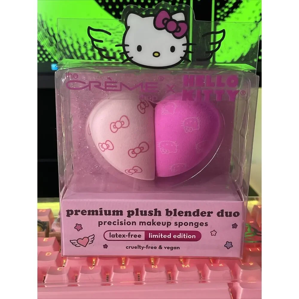 The Creme Shop x Sanrio Hello Kitty Premium Plush Blender Duo Pink Bow LE